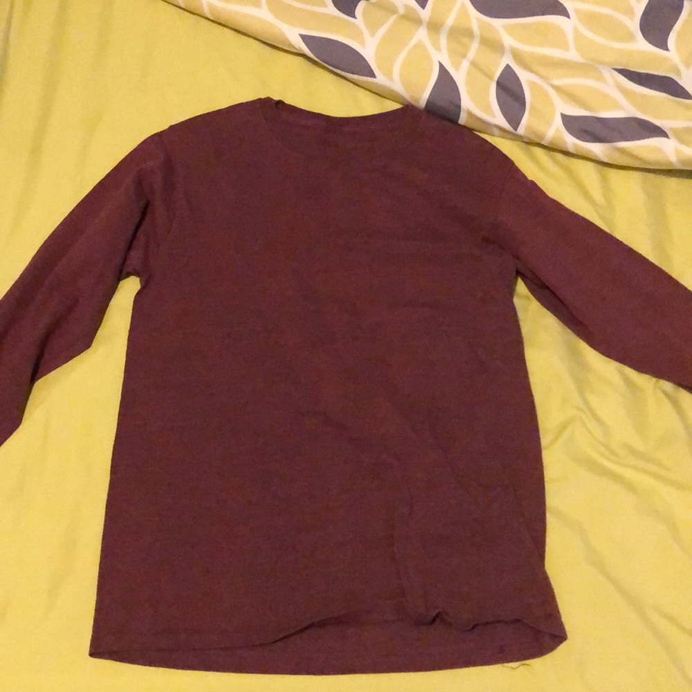 Burgundy Long Sleeve
